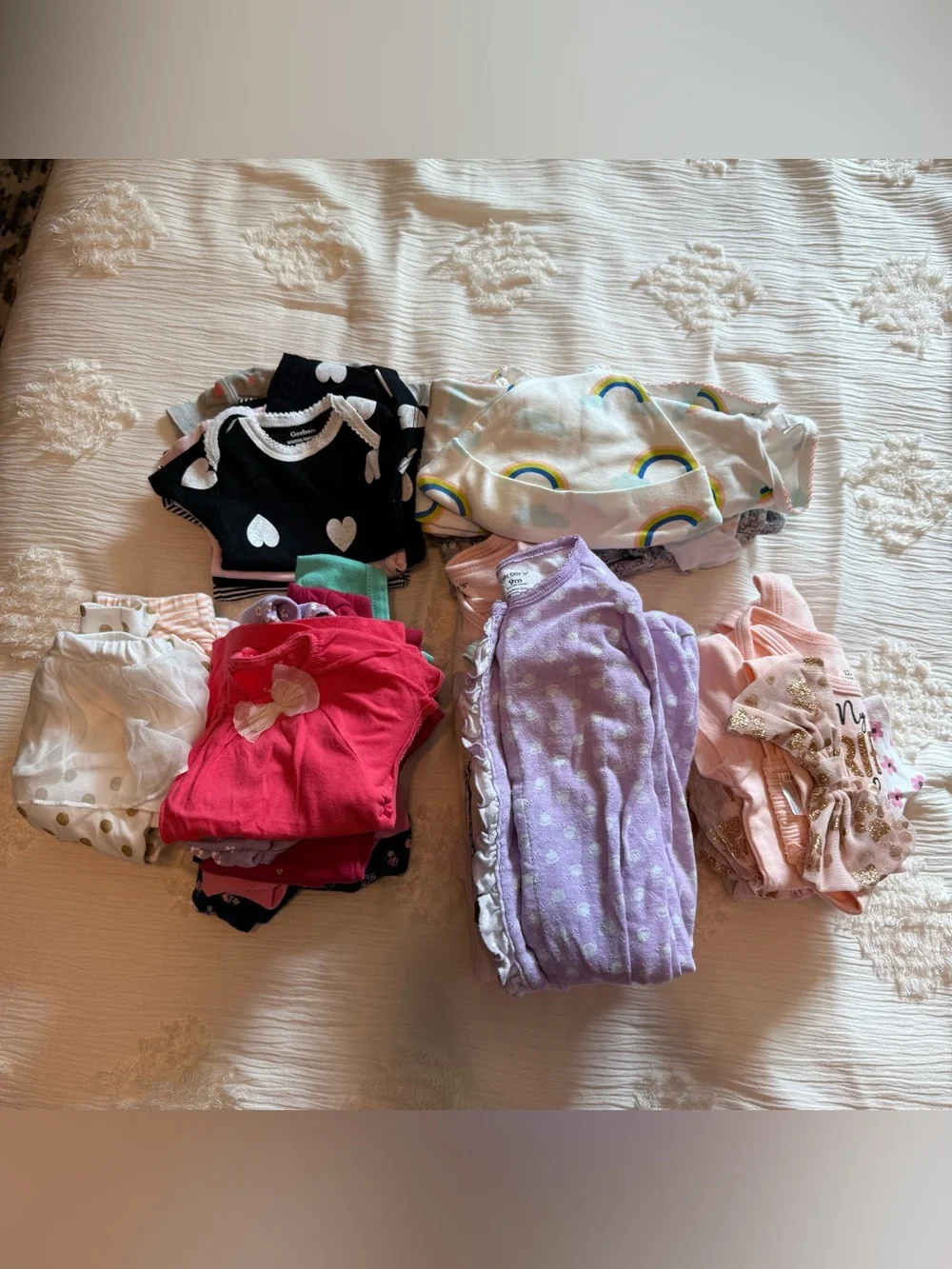 Baby girl 27 items size NB-12 months